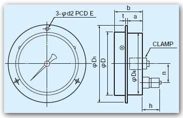 Flush Moutning Type D 101-D
