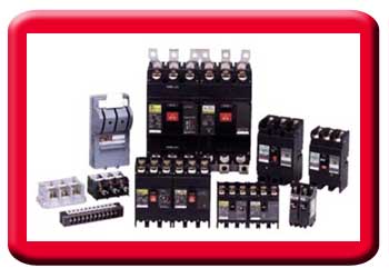 Breaker, switch, terminal block